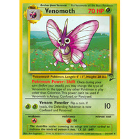 Venomoth 31/130 Base Set 2 Rare Pokemon Card NEAR MINT TCG