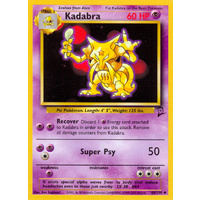 Kadabra 46/130 Base Set 2 Uncommon Pokemon Card NEAR MINT TCG