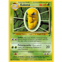 Kakuna 47/130 Base Set 2 Uncommon Pokemon Card NEAR MINT TCG