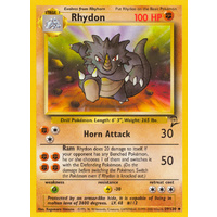 Rhydon 59/130 Base Set 2 Uncommon Pokemon Card NEAR MINT TCG