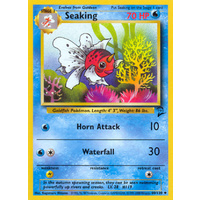 Seaking 60/130 Base Set 2 Uncommon Pokemon Card NEAR MINT TCG