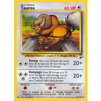 Tauros 62/130 Base Set 2 Uncommon Pokemon Card NEAR MINT TCG
