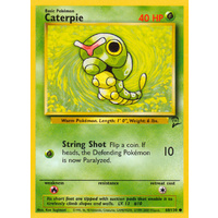Caterpie 68/130 Base Set 2 Common Pokemon Card NEAR MINT TCG