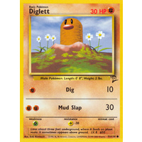 Diglett 71/130 Base Set 2 Common Pokemon Card NEAR MINT TCG