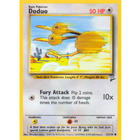 Doduo 72/130 Base Set 2 Common Pokemon Card NEAR MINT TCG