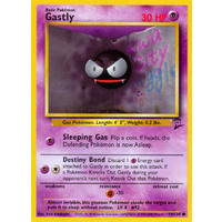 Gastly 75/130 Base Set 2 Common Pokemon Card NEAR MINT TCG