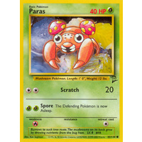 Paras 85/130 Base Set 2 Common Pokemon Card NEAR MINT TCG