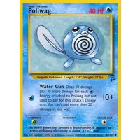 Poliwag 88/130 Base Set 2 Common Pokemon Card NEAR MINT TCG