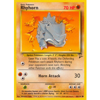 Rhyhorn 90/130 Base Set 2 Common Pokemon Card NEAR MINT TCG