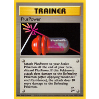 PlusPower 113/130 Base Set 2 Uncommon Trainer Pokemon Card NEAR MINT TCG