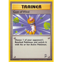 Gust of Wind 120/130 Base Set 2 Common Trainer Pokemon Card NEAR MINT TCG