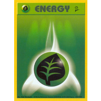 Grass Energy 127/130 Base Set 2 Uncommon Pokemon Card NEAR MINT TCG