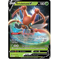 Kricketune V 6/163 SWSH Battle Styles Holo Ultra Rare Pokemon Card NEAR MINT TCG