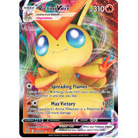 Victini VMAX 22/163 SWSH Battle Styles Holo Ultra Rare Pokemon Card NEAR MINT TCG