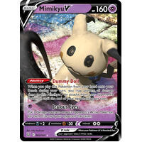 Mimikyu V 62/163 SWSH Battle Styles Holo Ultra Rare Pokemon Card NEAR MINT TCG