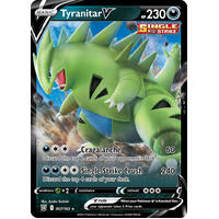 Tyranitar V 97/163 SWSH Battle Styles Holo Ultra Rare Pokemon Card NEAR MINT TCG