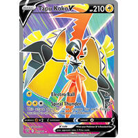 Tapu Koko V 147/163 SWSH Battle Styles Full Art Holo Ultra Rare Pokemon Card NEAR MINT TCG