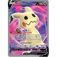 Mimikyu V 148/163 SWSH Battle Styles Full Art Holo Ultra Rare Pokemon Card NEAR MINT TCG