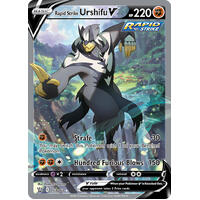 Rapid Strike Urshifu V 153/163 SWSH Battle Styles Full Art Holo Ultra Rare Pokemon Card NEAR MINT TCG