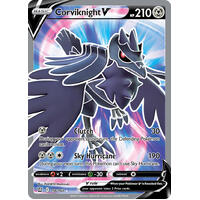 Corviknight V 156/163 SWSH Battle Styles Full Art Holo Ultra Rare Pokemon Card NEAR MINT TCG