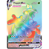 Flapple VMAX 164/163 SWSH Battle Styles Full Art Holo Hyper Rare Pokemon Card NEAR MINT TCG