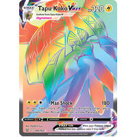 Tapu Koko VMAX 166/163 SWSH Battle Styles Full Art Holo Hyper Rare Pokemon Card NEAR MINT TCG