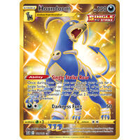 Houndoom 179/163 SWSH Battle Styles Full Art Holo Secret Rare Pokemon Card NEAR MINT TCG