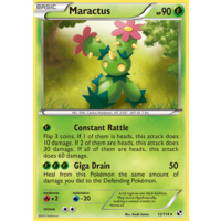 Maractus 12/114 BW Base Set Rare Pokemon Card NEAR MINT TCG