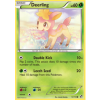 Deerling 13/114 BW Base Set Common Pokemon Card NEAR MINT TCG