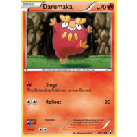 Darumaka 24/114 BW Base Set Uncommon Pokemon Card NEAR MINT TCG