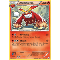 Darmanitan 25/114 BW Base Set Rare Pokemon Card NEAR MINT TCG