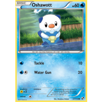 Oshawott 27/114 BW Base Set Common Pokemon Card NEAR MINT TCG