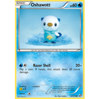 Oshawott 28/114 BW Base Set Common Pokemon Card NEAR MINT TCG