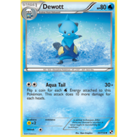 Dewott 30/114 BW Base Set Uncommon Pokemon Card NEAR MINT TCG