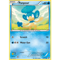 Panpour 33/114 BW Base Set Common Pokemon Card NEAR MINT TCG