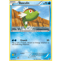 Basculin 35/114 BW Base Set Uncommon Pokemon Card NEAR MINT TCG