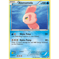 Alomomola 39/114 BW Base Set Rare Pokemon Card NEAR MINT TCG