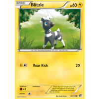 Blitzle 40/114 BW Base Set Common Pokemon Card NEAR MINT TCG
