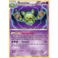 Reuniclus 57/114 BW Base Set Holo Rare Pokemon Card NEAR MINT TCG