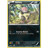 Vullaby 72/114 BW Base Set Uncommon Pokemon Card NEAR MINT TCG