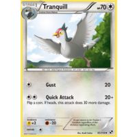 Tranquill 85/114 BW Base Set Uncommon Pokemon Card NEAR MINT TCG