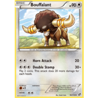 Bouffalant 90/114 BW Base Set Uncommon Pokemon Card NEAR MINT TCG