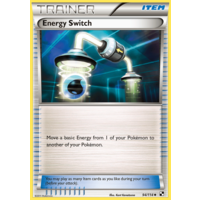 Energy Switch 94/114 BW Base Set Uncommon Trainer Pokemon Card NEAR MINT TCG