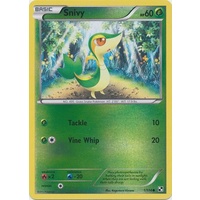 Snivy 1/114 BW Base Set Reverse Holo Common Pokemon Card NEAR MINT TCG