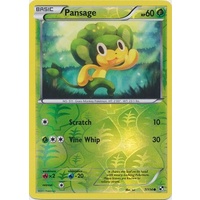 Pansage 7/114 BW Base Set Reverse Holo Common Pokemon Card NEAR MINT TCG