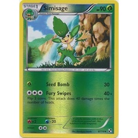 Simisage 8/114 BW Base Set Reverse Holo Uncommon Pokemon Card NEAR MINT TCG
