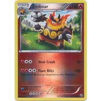Emboar 19/114 BW Base Set Reverse Holo Rare Pokemon Card NEAR MINT TCG