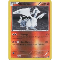 Reshiram 26/114 BW Base Set Reverse Holo Rare Pokemon Card NEAR MINT TCG