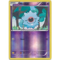Woobat 50/114 BW Base Set Reverse Holo Common Pokemon Card NEAR MINT TCG