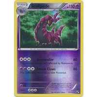 Scolipede 54/114 BW Base Set Reverse Holo Rare Pokemon Card NEAR MINT TCG